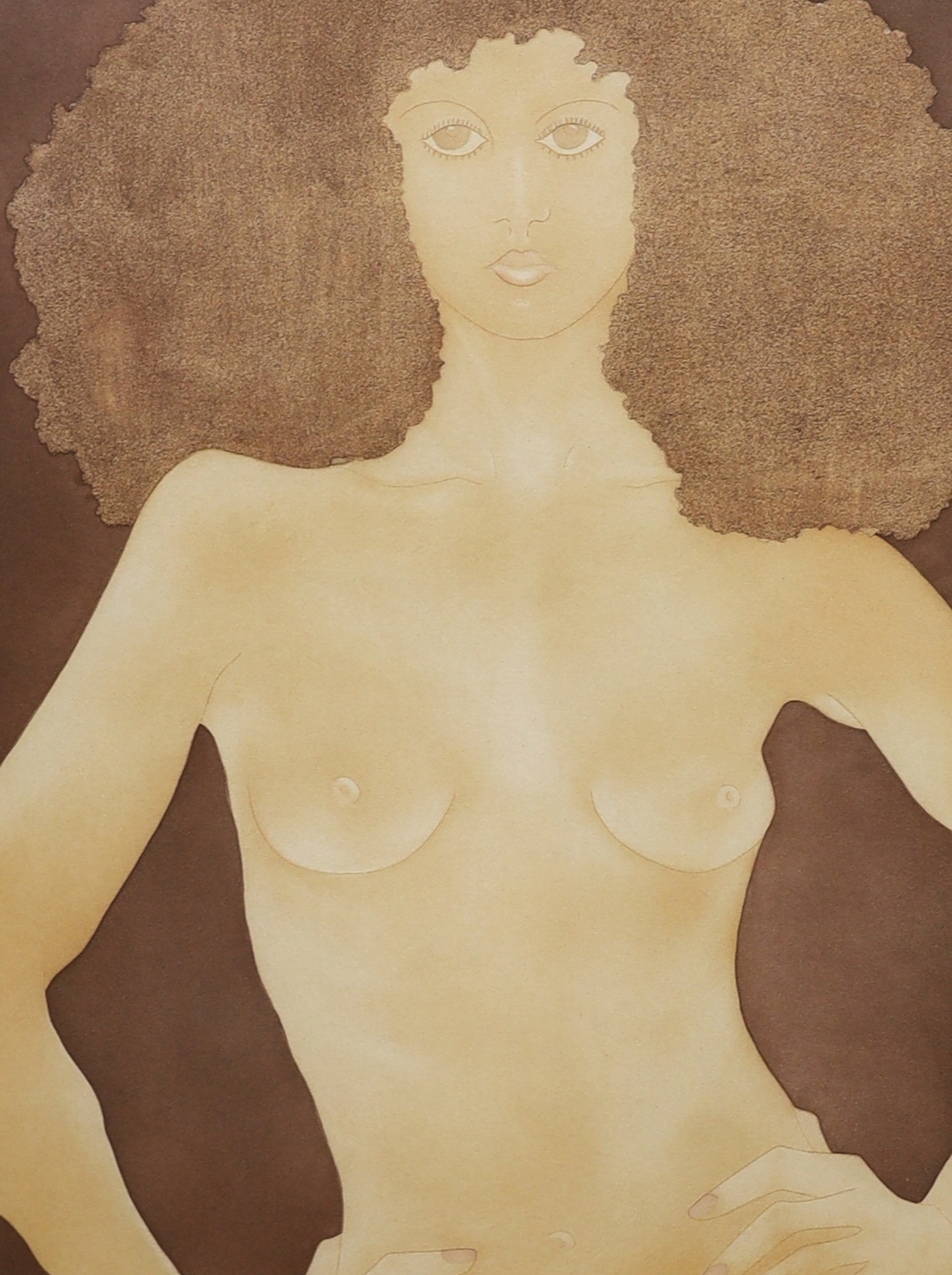 Sheila Oliner (1930-2020), artist's proof colour etching, ‘Aphrodite’, signed in pencil, limited edition II/XV, 65 x 47cm